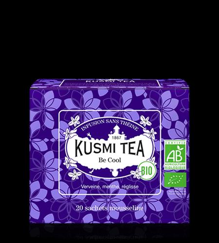 Sypaný bylinný čaj Be Cool Bio, kovová dóza 18 g