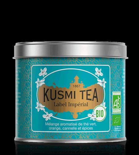 Porciovaný zelený čaj Imperial Label Bio, 20 vrecúšok