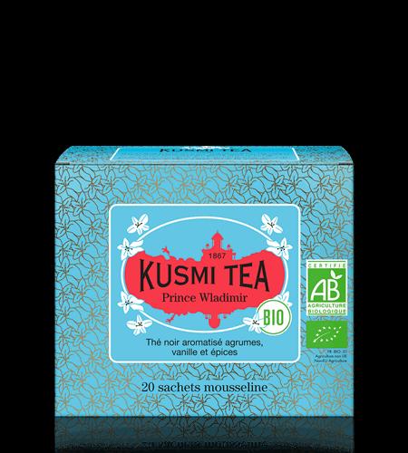 Sypaný čierny čaj Prince Vladimir Bio, kovová dóza 100 g