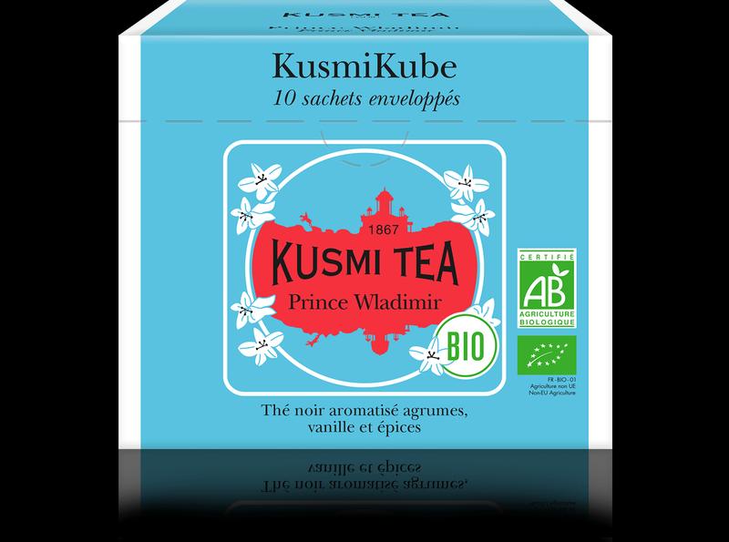 Sypaný čierny čaj Prince Vladimir Bio, kovová dóza 100 g