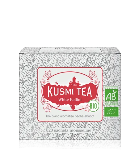 Porciovaný biely čaj White Bellini Bio, 20 vrecúšok
