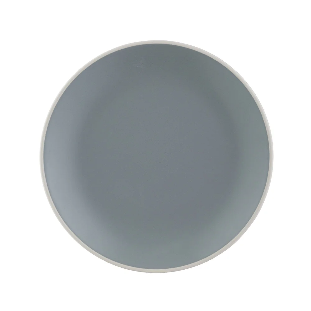 Classic šedý plytký tanier, 26,5 cm