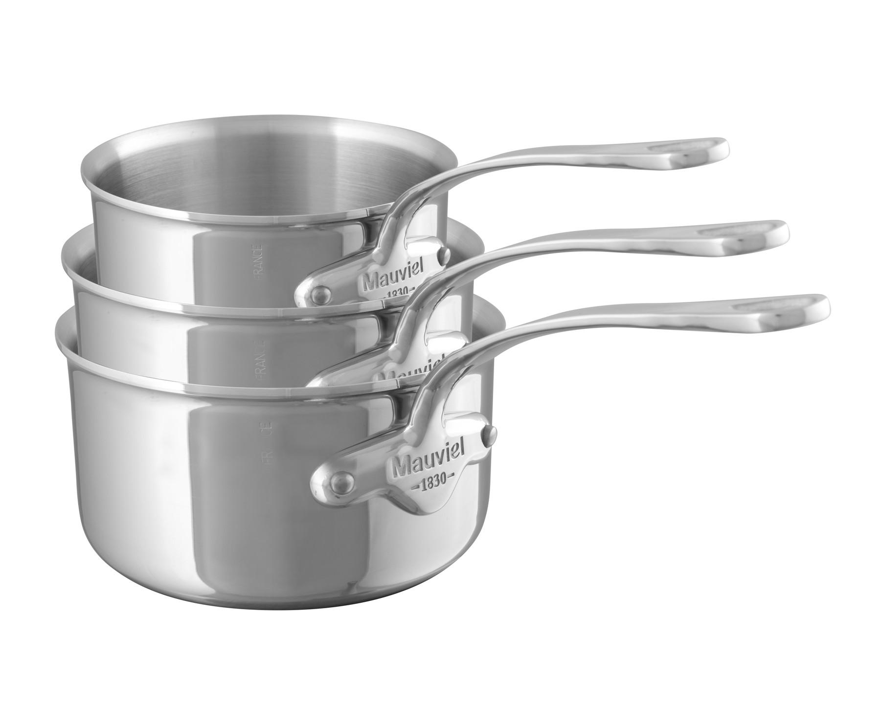 Sada nerezových rajníc M´Cook, 3 ks, Ø 16/18/20 cm