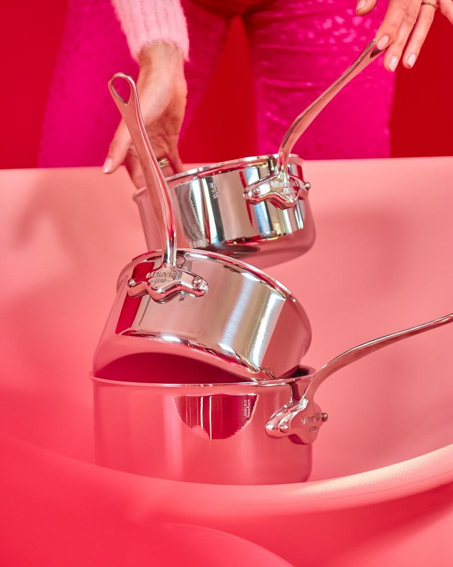 Sada nerezových rajníc M´Cook, 3 ks, Ø 16/18/20 cm