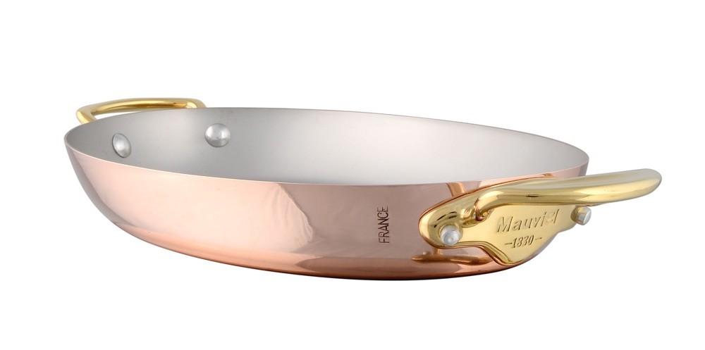 M'héritage 150b oválna panvica, 40 cm, bronzový úchyt