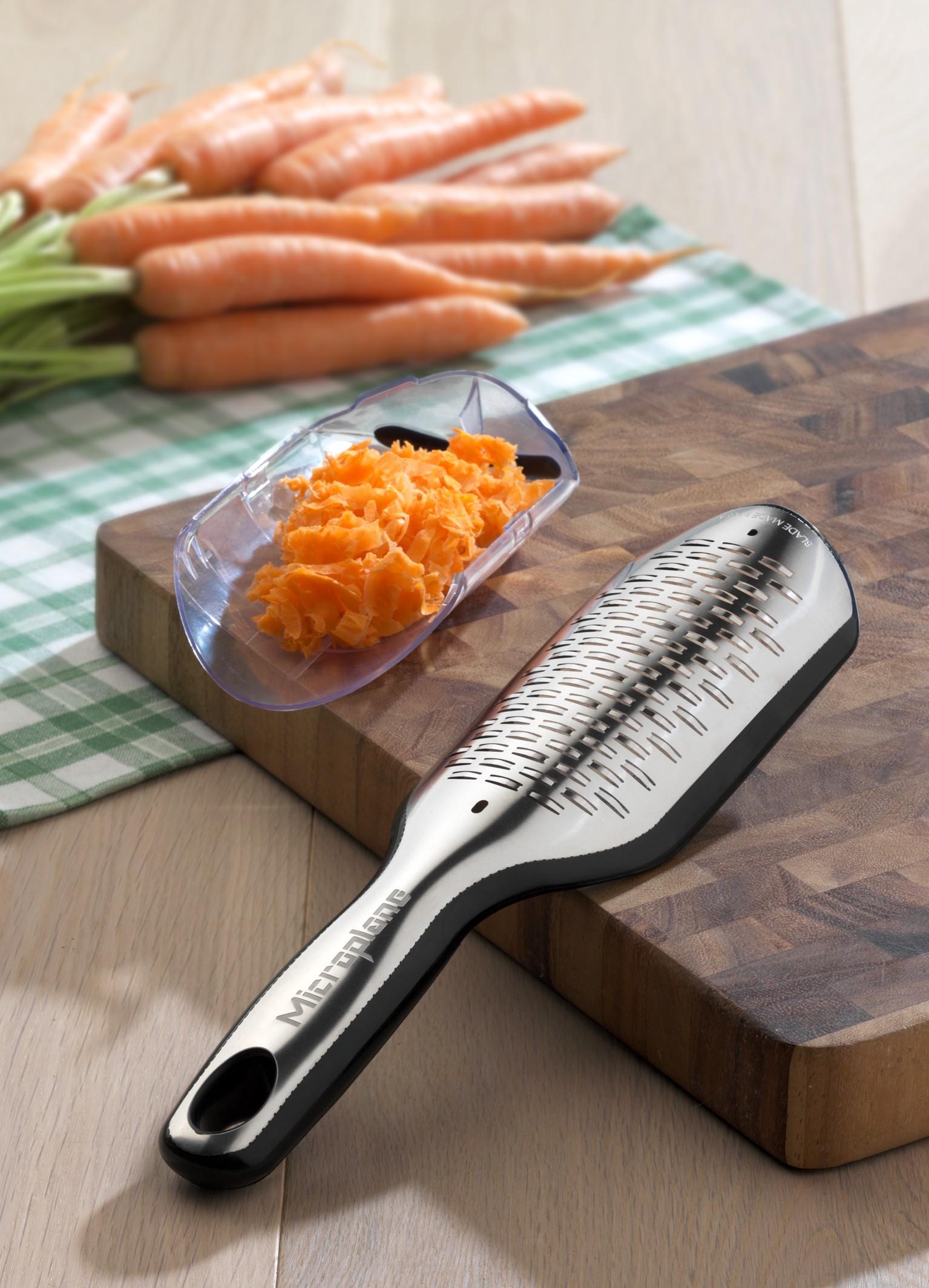 Microplane Elite struhadlo na širší proužky černé (EOL)