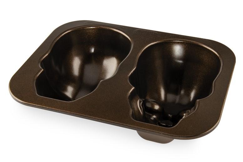 Bábovka Lebka, bronzová, 2,13 l