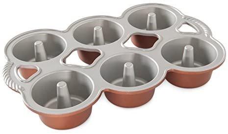 NW Forma Andělský dortík - plát s 6 formičkami 6 cup měděná (EOL) (EOL)