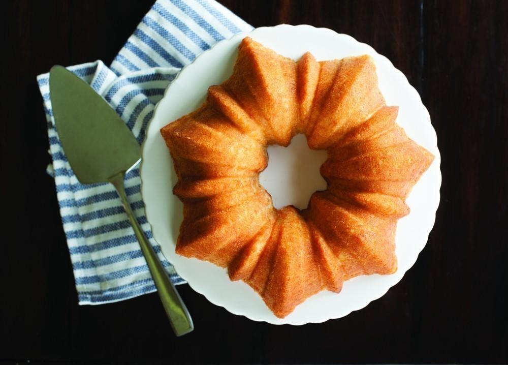 Forma na bábovku hviezda, zlatá