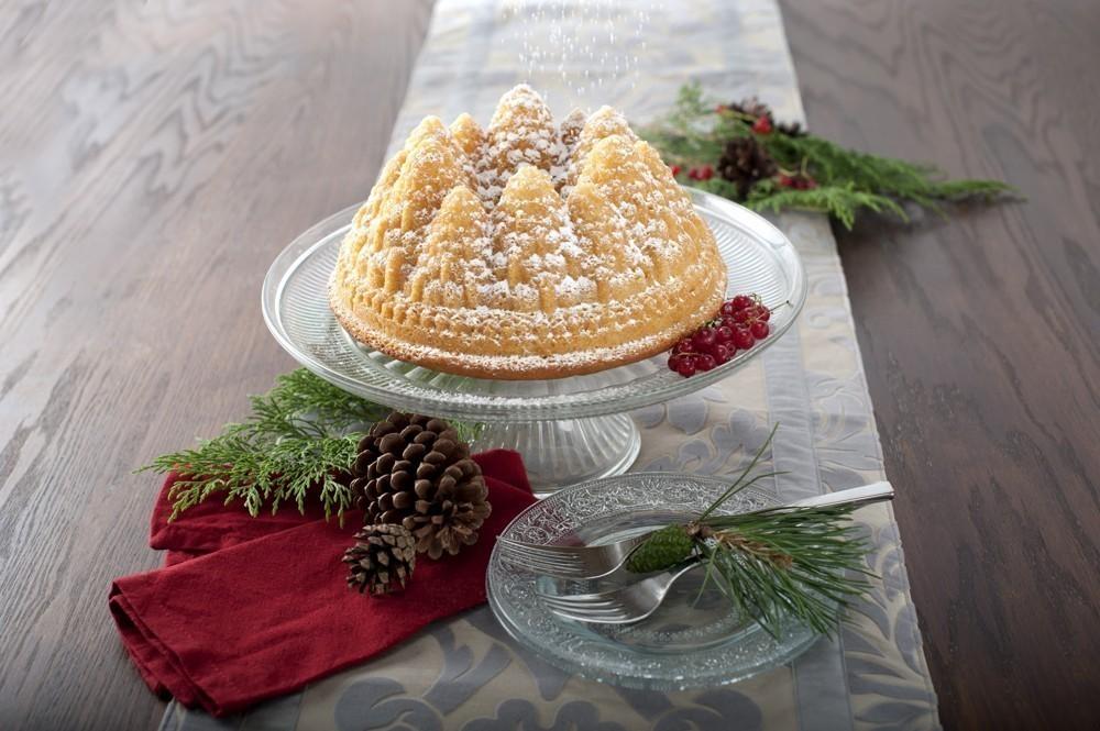 Forma na bábovku Les, strieborná, 2l