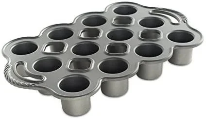 NW Forma na malé pop over muffiny stříbrná (EOL)