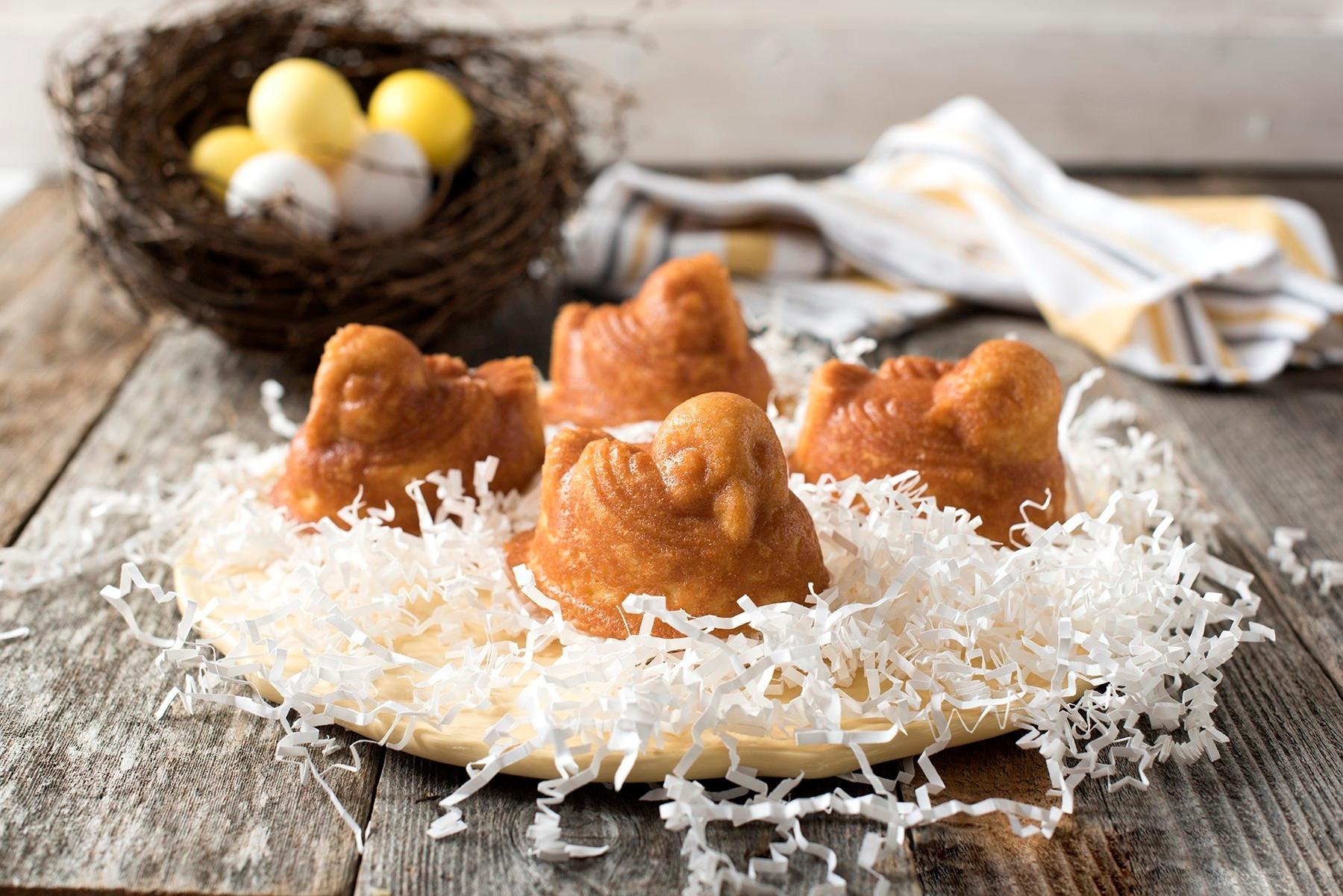 NW Kuřátka plát se 6 formičkami stříbrná (EOL)