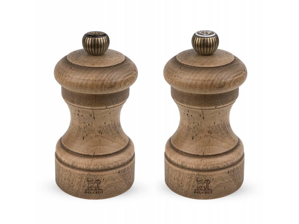 Mlynček na korenie + mlynček na soľ súprava Bistro Antique Duo, 10 cm