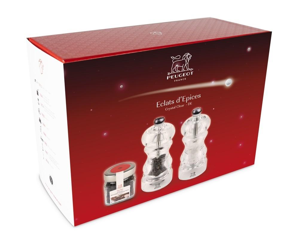PEUGEOT Dárkový set Nancy mlýnek na pepř 12 cm, Tan Hoi pepř 70g(EOL)