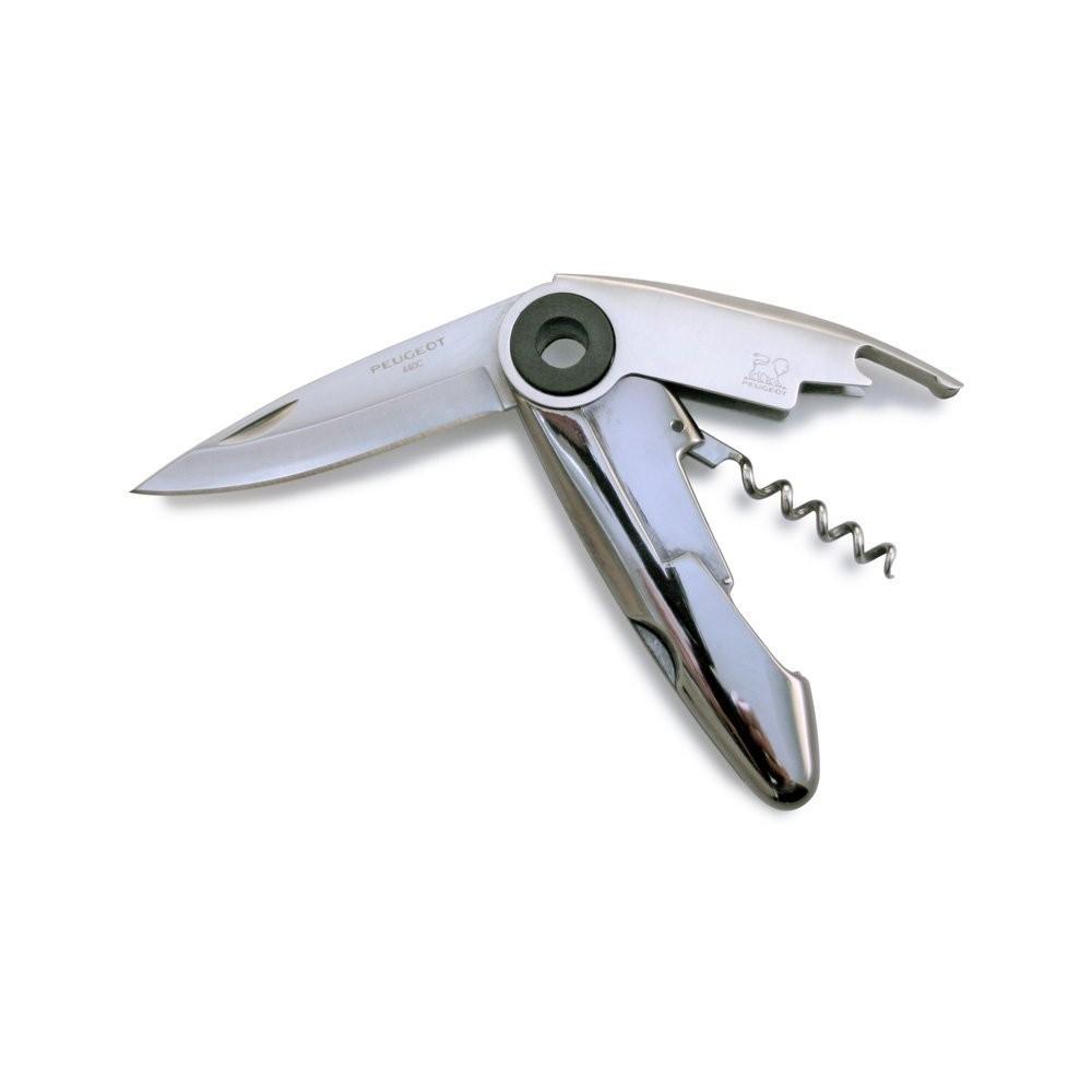 PEUGEOT Ixon číšnický nůž v koženém pouzdru(EOL)