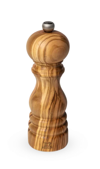 Mlynček na korenie Paris, olivové drevo, 18 cm