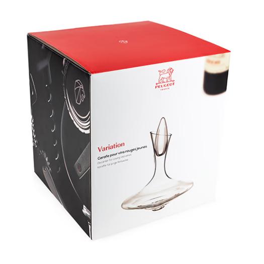 Sklenená karafa prevzdušňovacím uzáverom Variation, 0,75 l