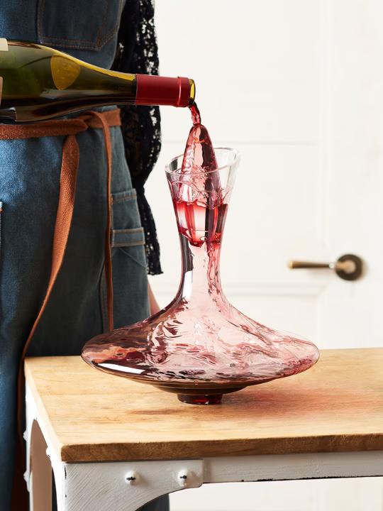 Sklenená karafa prevzdušňovacím uzáverom Variation, 0,75 l