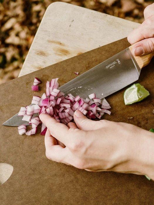 Blok s nožmi Parallele Bread, 5ks (kuchársky, Santoku, nôž na chlieb, porcovací nôž, nôž na mäso)