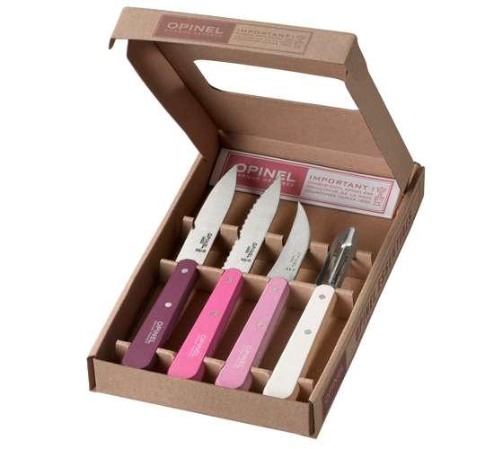 Sada nožov Les Essentiels Primarosa, 4 ks