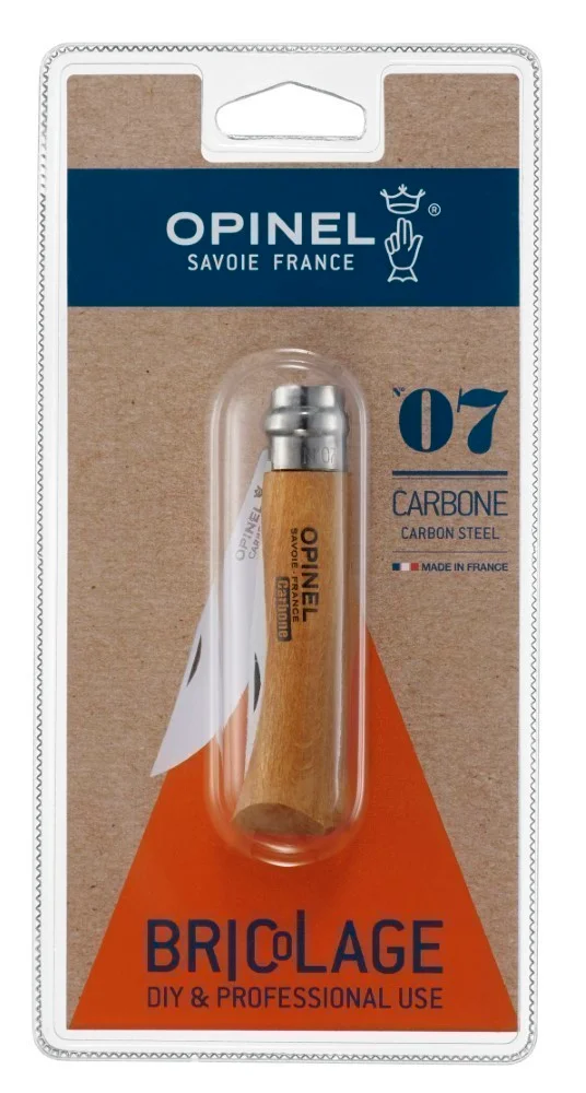 Zatvárací nôž Carbon, VRI N°7 blistr, 8 cm