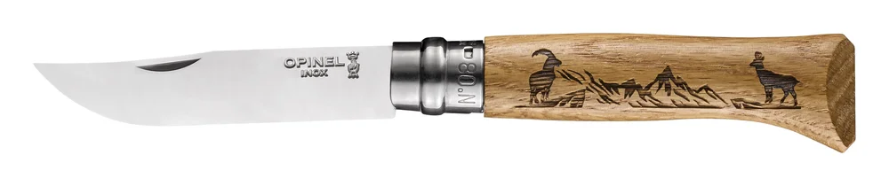 OPINEL VRI N°08 Inox Animalia 2019 motiv Chamois