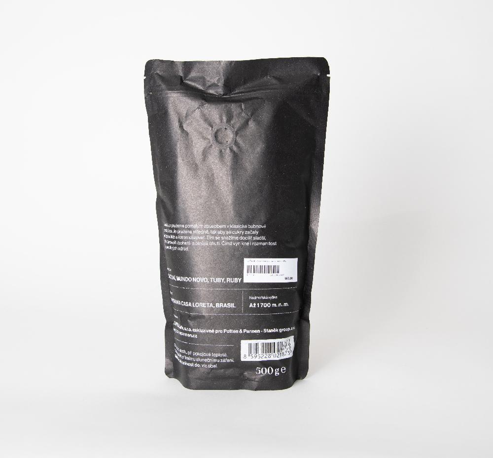 Čerstvo pražená zrnková káva, 500 g