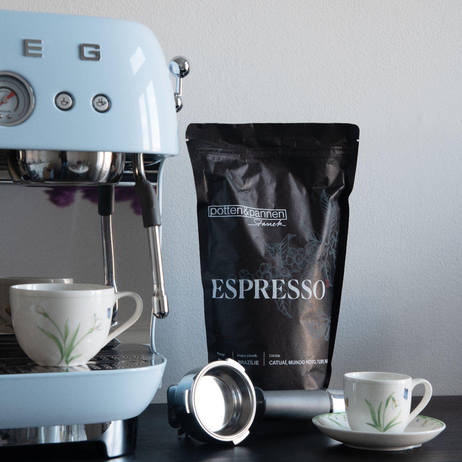 Čerstvo pražená zrnková káva, 500 g