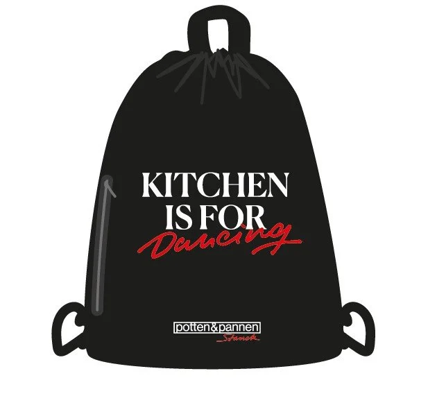 Sťahovací batoh Kitchen is for dancing