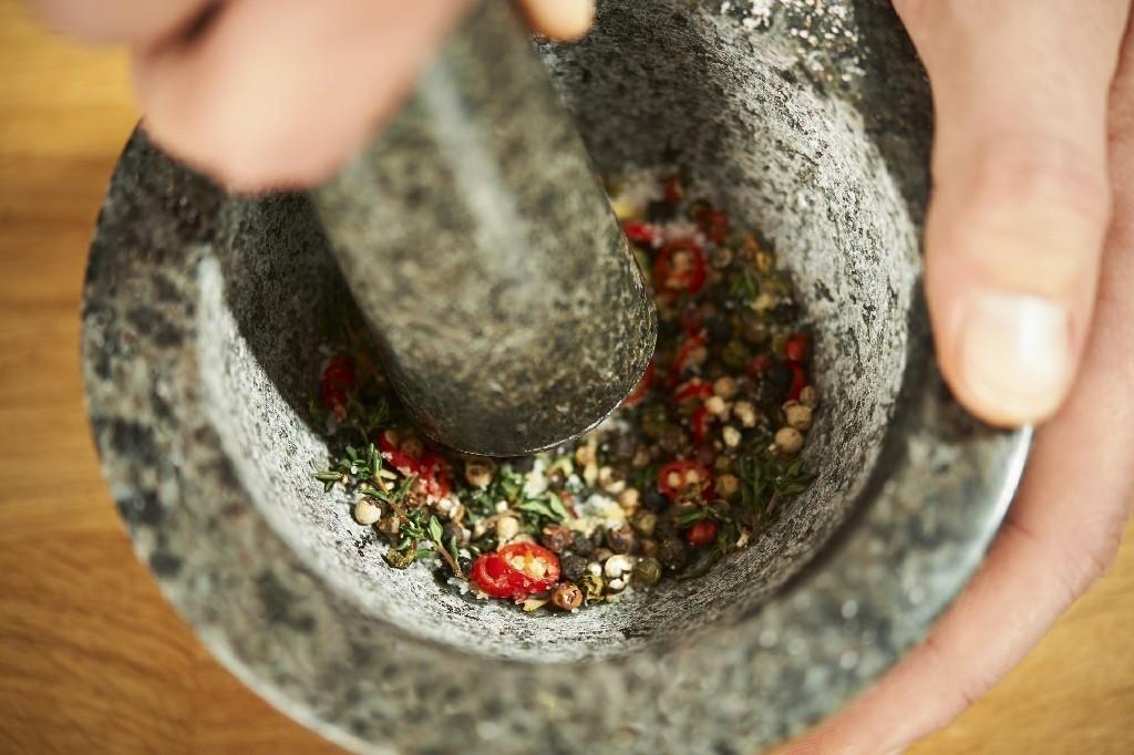 Rösle žulový mažiar, 14 cm