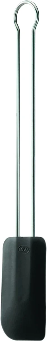 Silikónová stierka, čierna, 20 cm