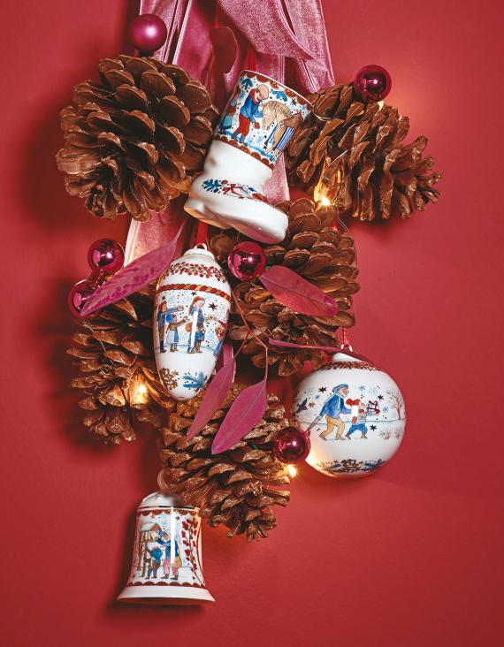 RS Christmas 2021  Christmas gift Porc koule 6 cm (EOL)