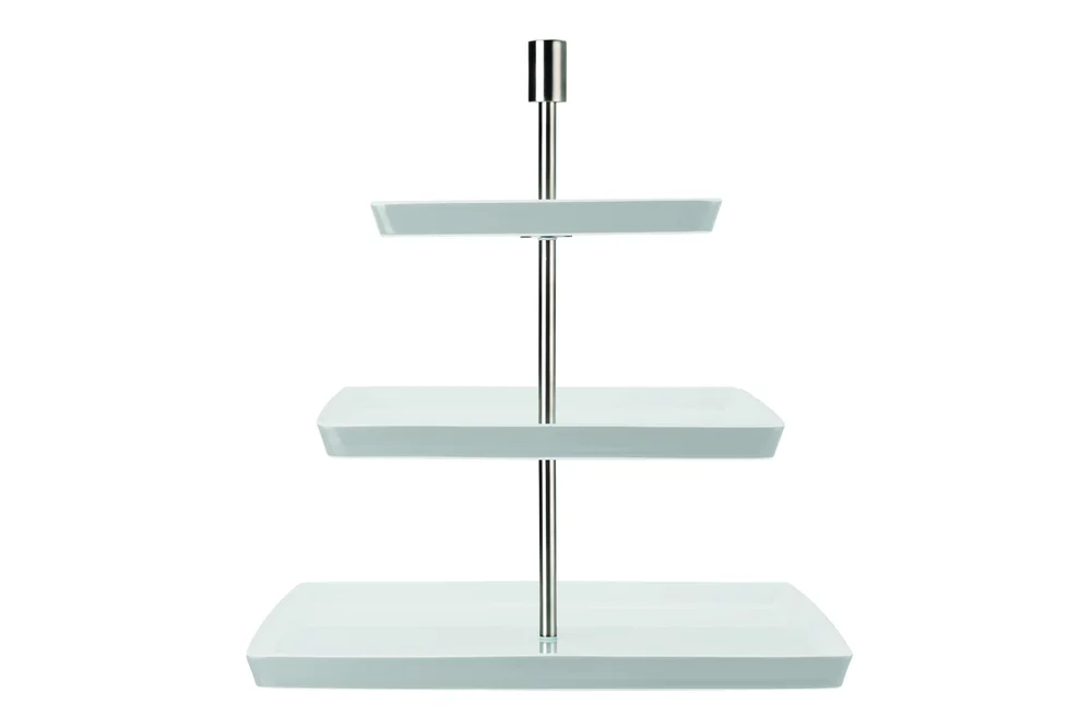 RS Loft White Etažér hranatý 3 patra