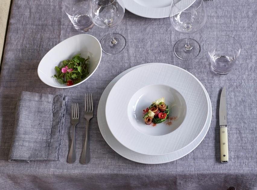 RS Mesh White Sada 16 ks / miska na cereálie