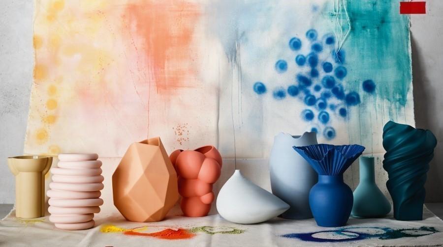 Sixty and Twelve váza Vase of Phases, Abyss, 26 cm