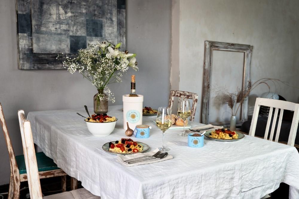 SDI Mořská sůl - keramická dóza se lžičkou  a černým česnekem 150g (EOL)