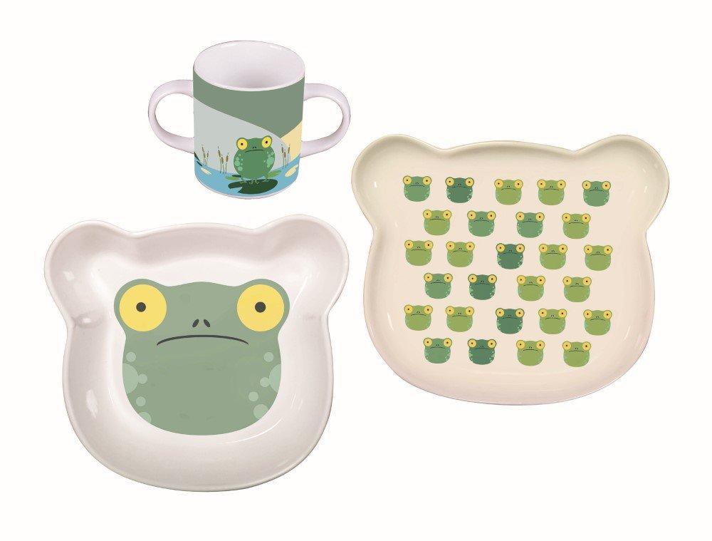 Sambonet Baby Set 3 Pcs Froggy Baby Porcelain