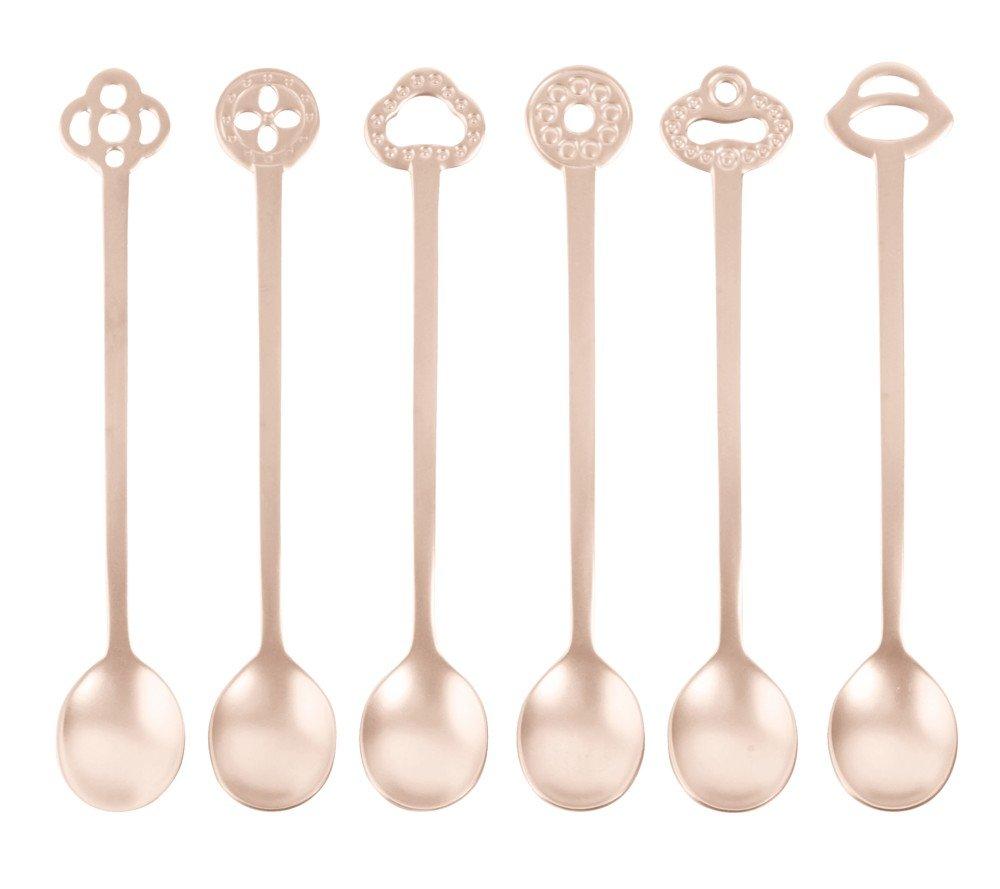 Sambonet Oriental Living párty lžičky 6 ks Antique Champagne