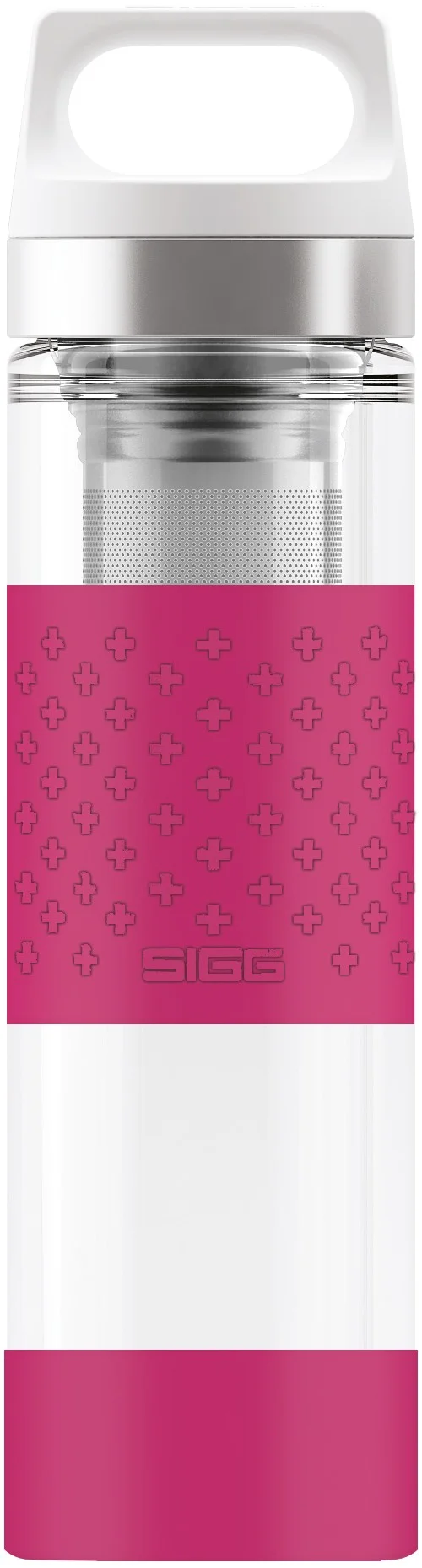 SIGG HOT & COlD GLASS WMB BERRY skleněná termoska 0,4 l (EOL)