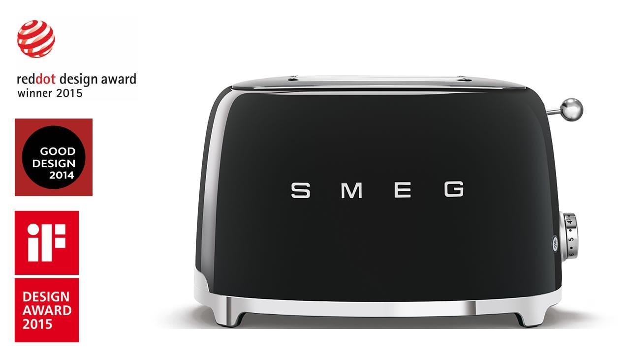 SMEG 50's Retro Style toustovač 2x2 950W, Navy Blue