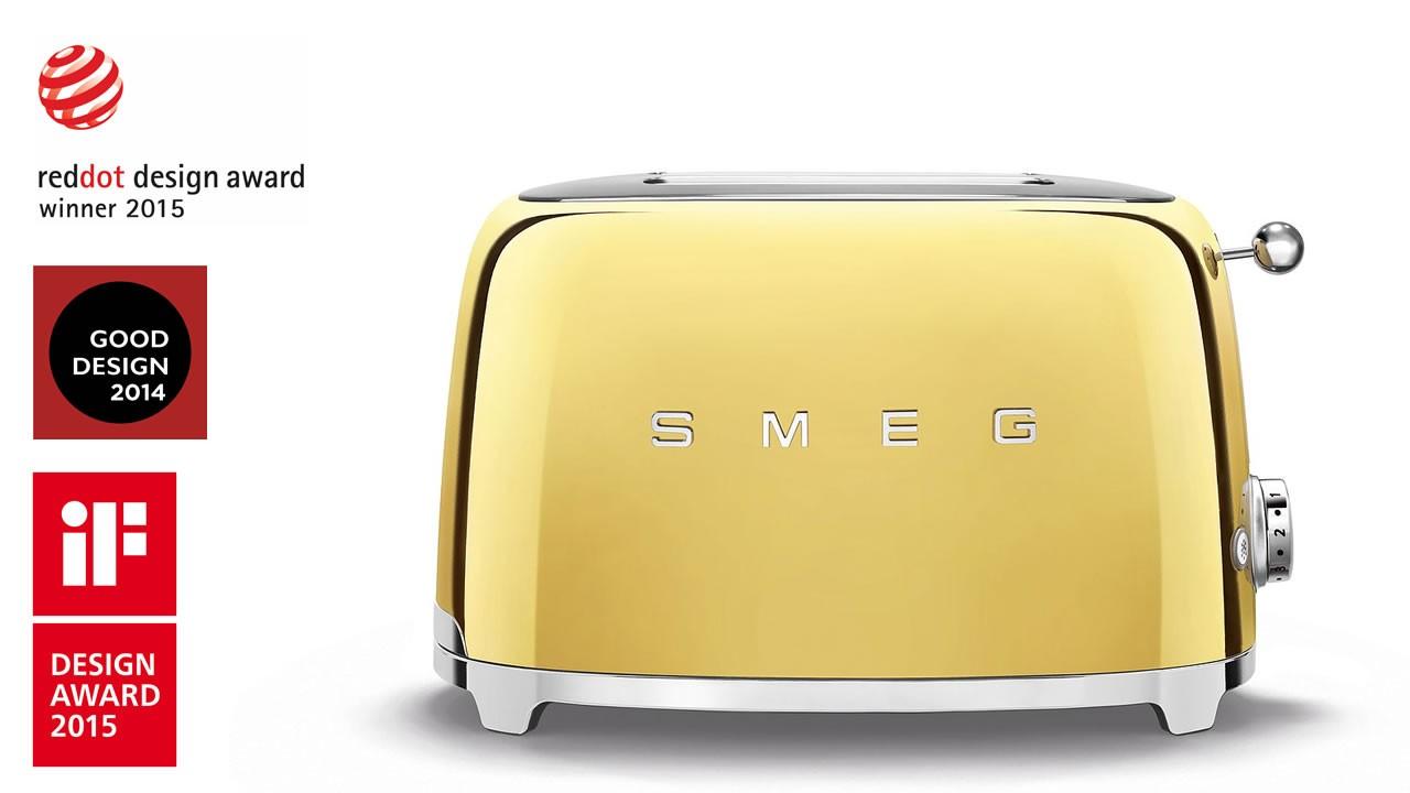 SMEG 50's Retro Style toustovač 2x2 950W, Navy Blue