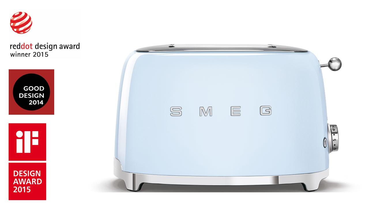 SMEG 50's Retro Style toustovač 2x2 950W, Navy Blue