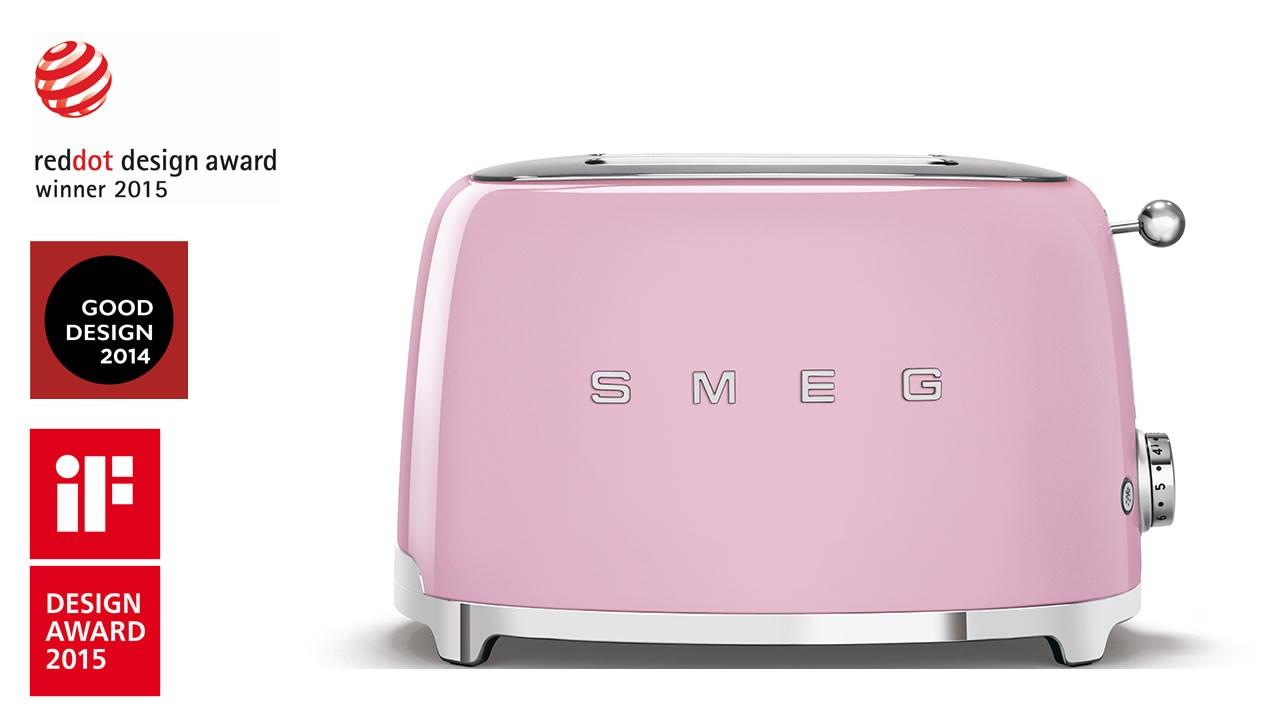 SMEG 50's Retro Style toustovač 2x2 950W, Navy Blue