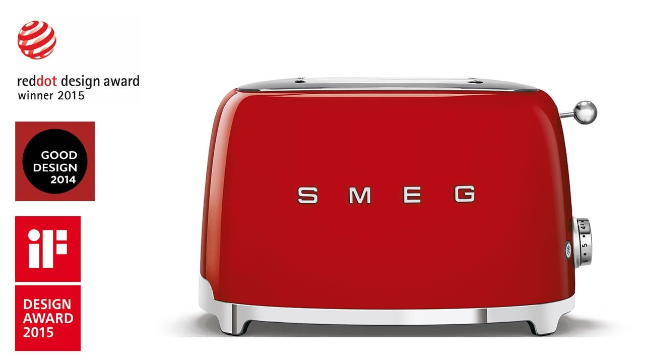 SMEG 50's Retro Style toustovač 2x2 950W, Navy Blue