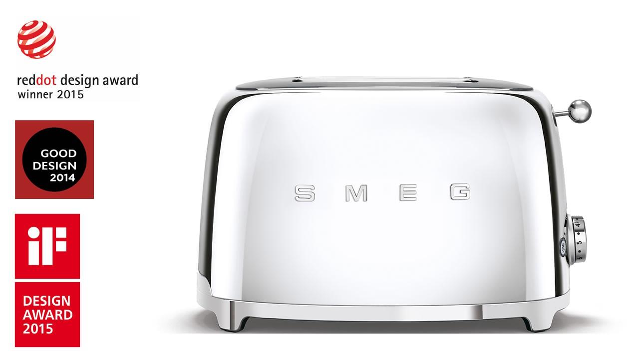 SMEG 50's Retro Style toustovač 2x2 950W, Navy Blue