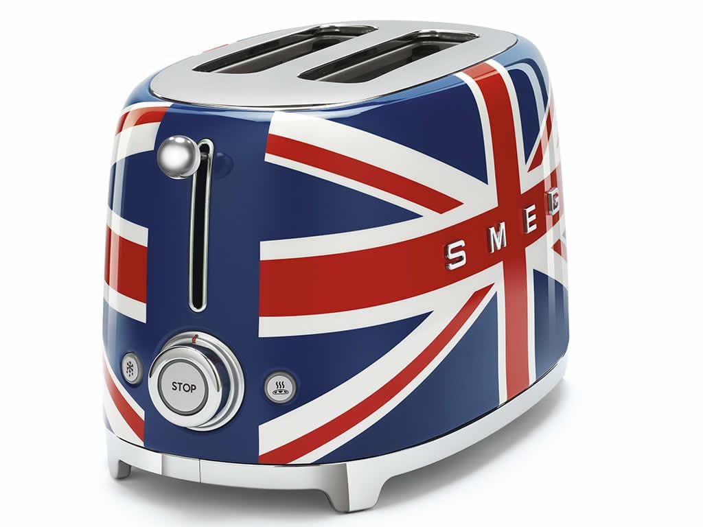 SMEG 50's Retro Style toustovač 2x2 950W, Navy Blue
