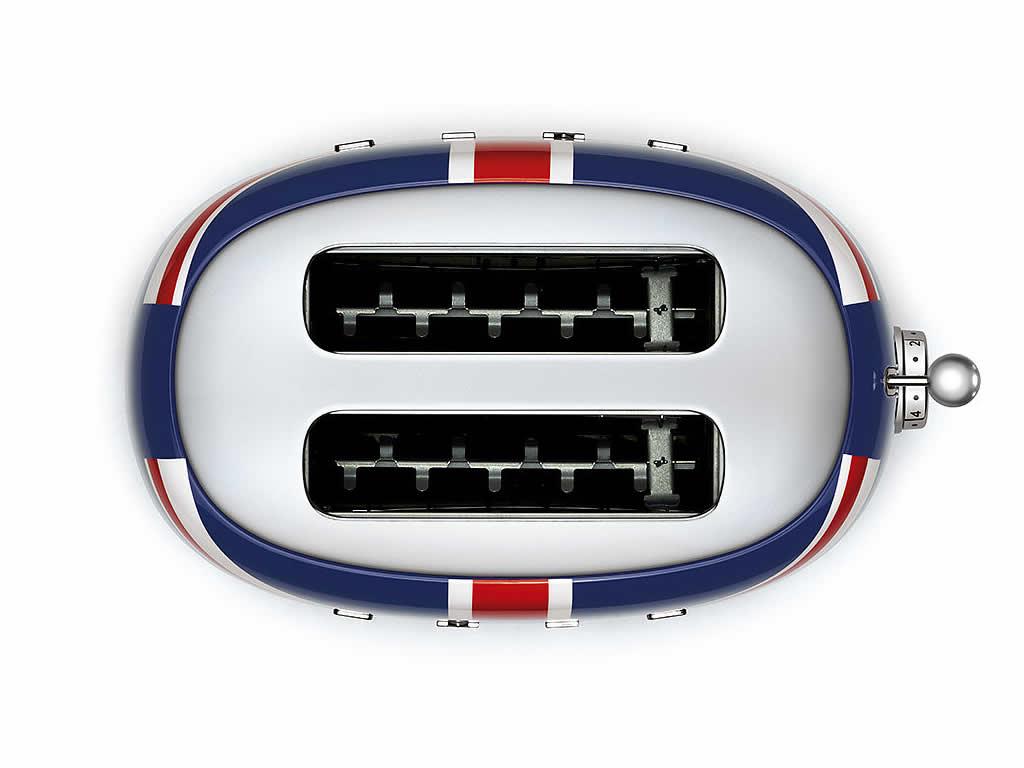 SMEG 50's Retro Style toustovač 2x2 950W, Navy Blue