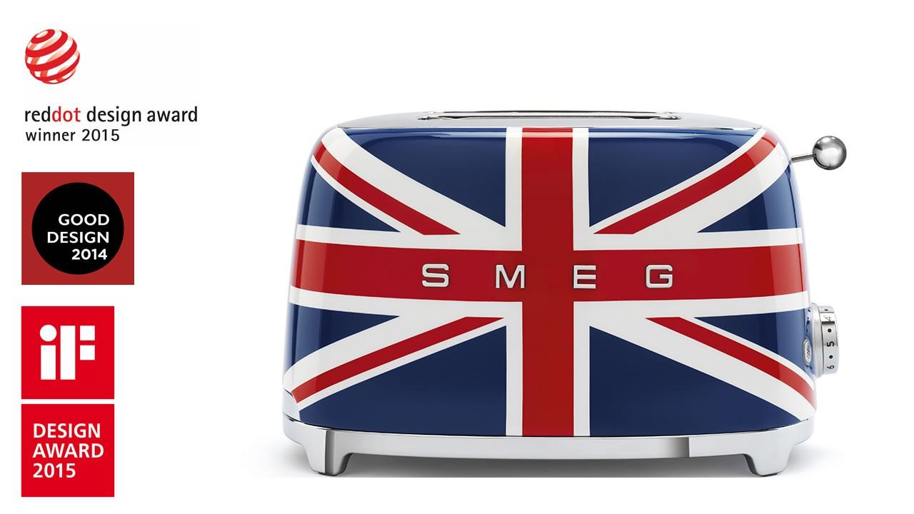 SMEG 50's Retro Style toustovač 2x2 950W, Navy Blue