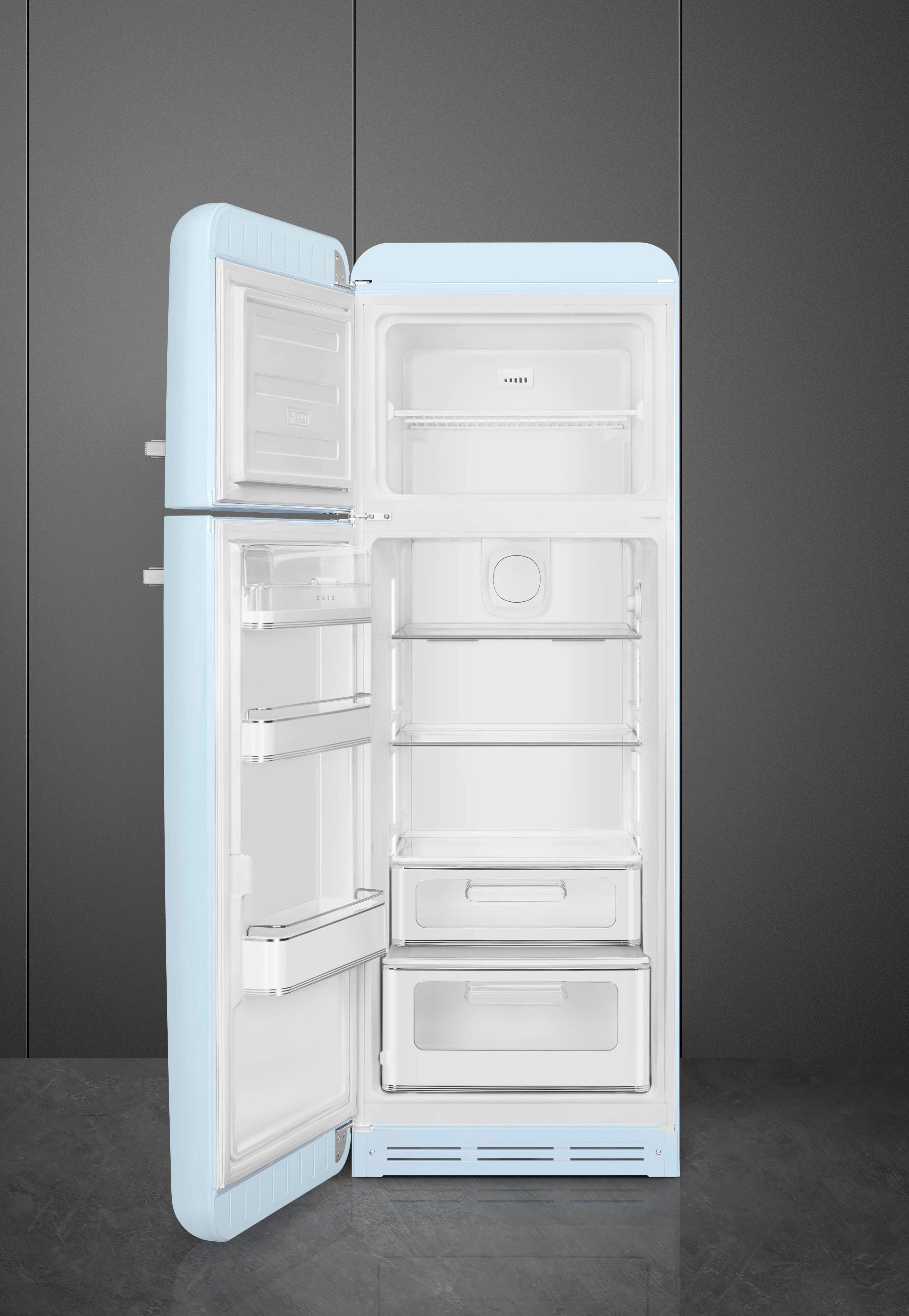 SMEG 50's RS kombinovaná lednice s mrazákem nahoře 222l/72l otv.levé 172x60 cm FAB30L