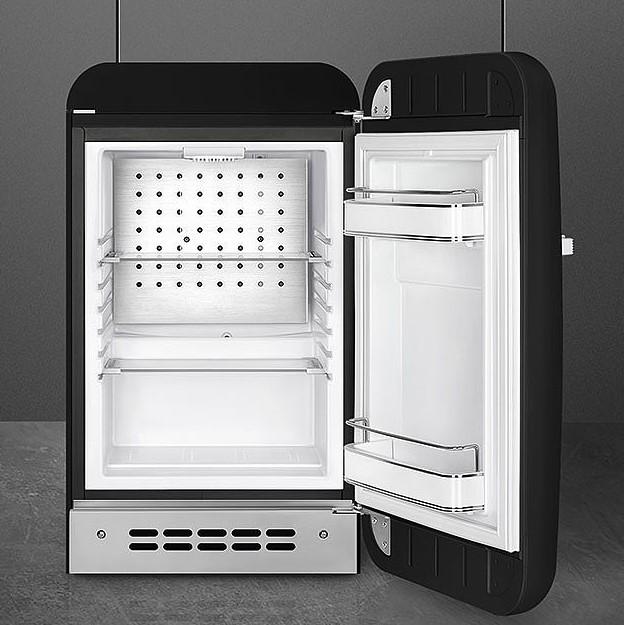 Chladnička minibar 50´s Retro Style FAB5 R, 34l, pravostranné otváranie, čierna